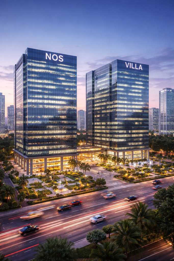 Jainx Cyber City commercial office towers Greater Noida